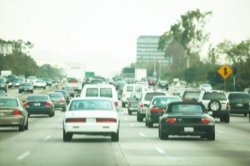 Automobiles pollute the air with about 1.5 billion tons of carbon dioxide each year.