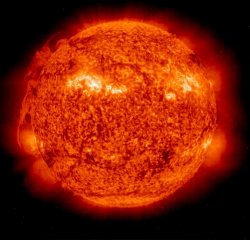 NASA SOHO image of the sun