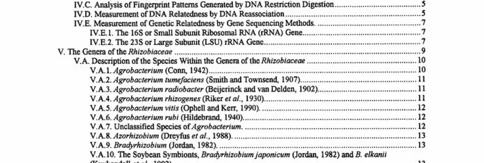 Evolutionary Systematics