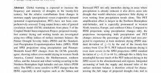 Global warming Journal articles