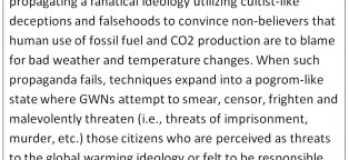 Global warming scientific definition
