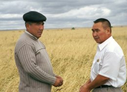 Wheat farmers in Kazakhstan are learning about the expected climate change impacts on their crop.