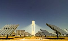 World's largest solar energy plant, Sanlucar la Mayor